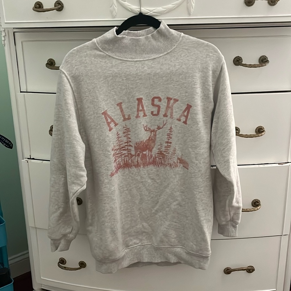 AERIE OVERSIZED CREWNECK